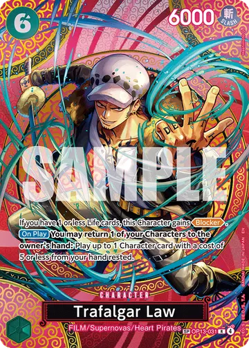 Trafalgar Law OP13-031 (Alternate art)