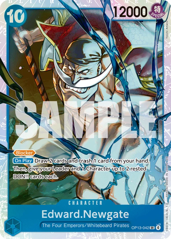 Edward.Newgate OP13-042 – One Piece Card Game Character