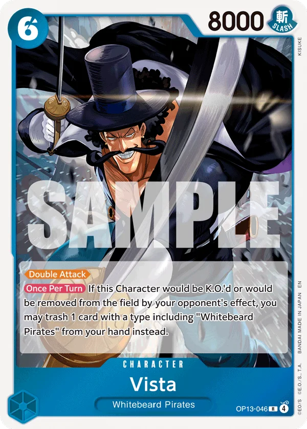 Vista OP13-046 – One Piece Card Game Character