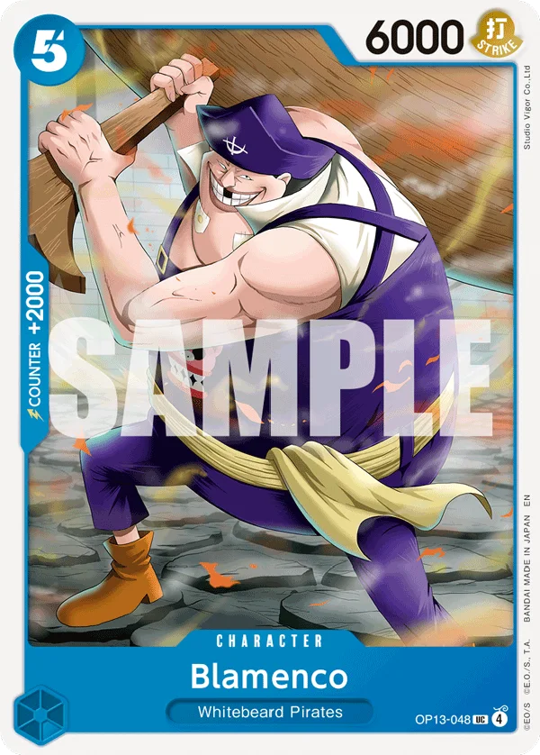 Blamenco OP13-048 – One Piece Card Game Character