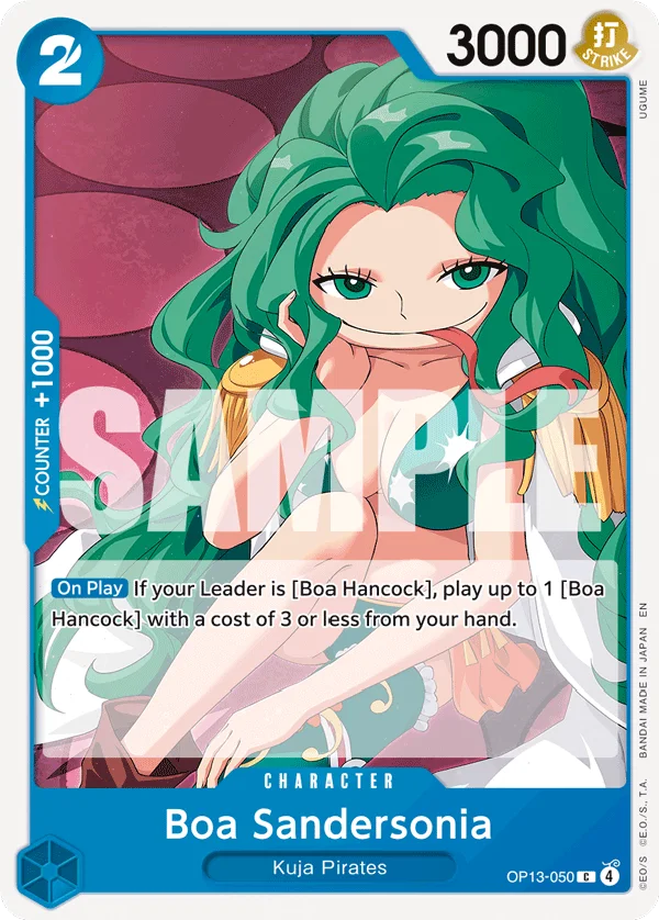 Boa Sandersonia OP13-050 – One Piece Card Game Character