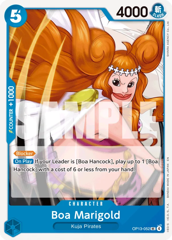 Boa Marigold OP13-052 – One Piece Card Game Character