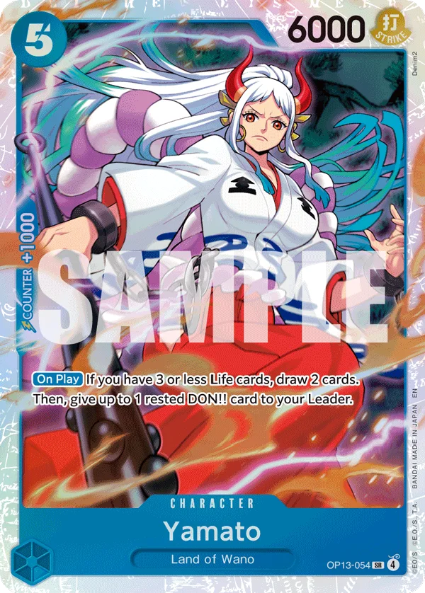 Yamato OP13-054 – One Piece Card Game Character
