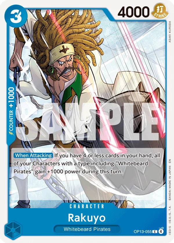 Rakuyo OP13-055 – One Piece Card Game Character