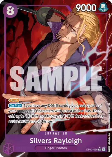 Silvers Rayleigh OP13-066 (Alternate art)