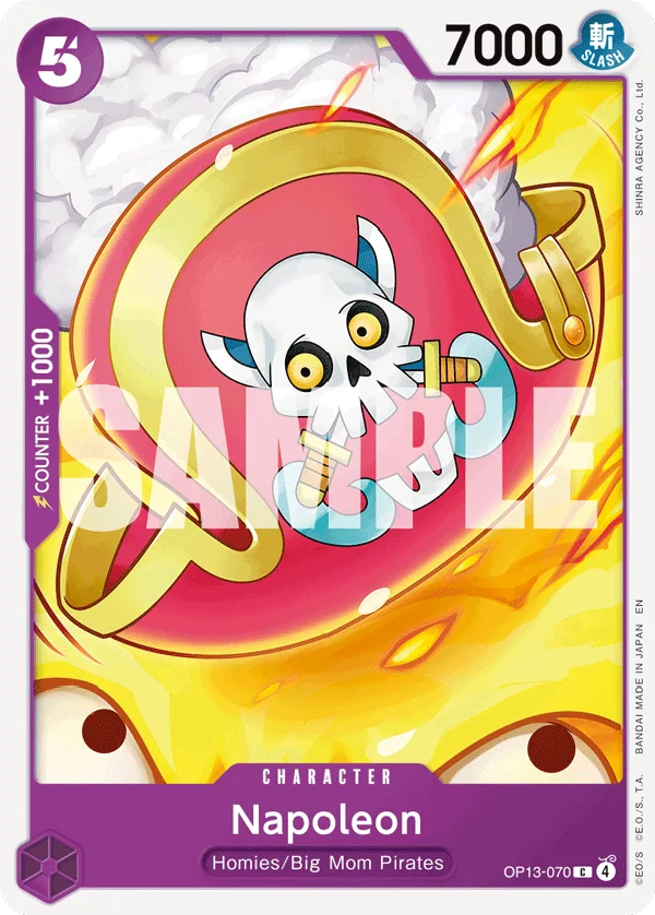 Napoleon OP13-070 – One Piece Card Game Character
