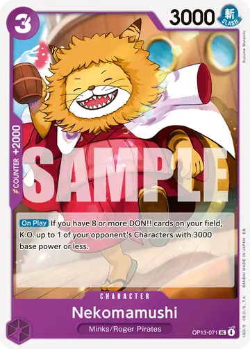 Nekomamushi OP13-071