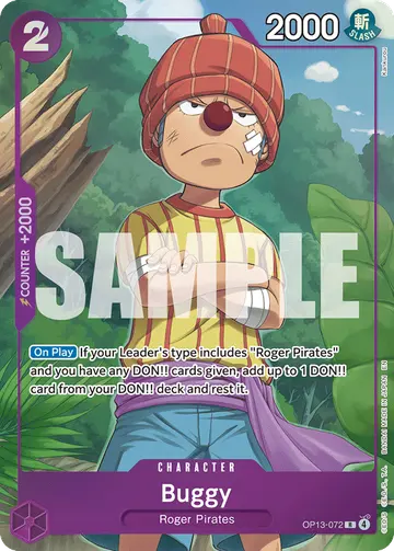 Buggy OP13-072 (Alternate art)