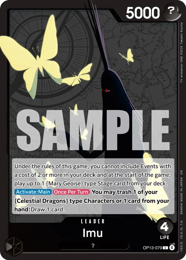 Imu OP13-079 – One Piece Card Game Leader