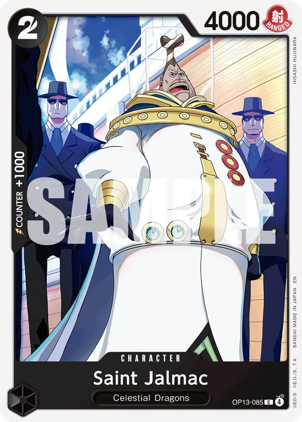 Saint Jalmac OP13-085 – One Piece Card Game Character