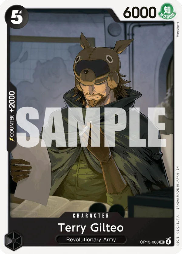 Terry Gilteo OP13-088 – One Piece Card Game Character