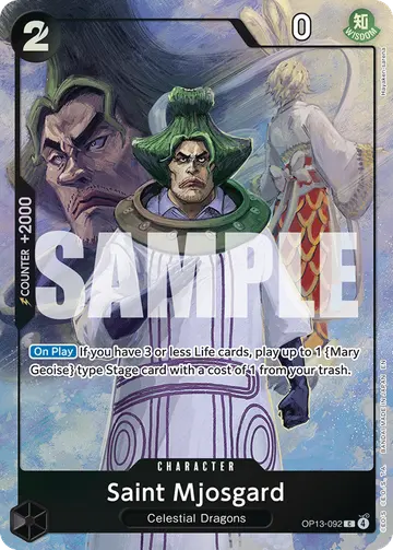 Saint Mjosgard OP13-092 (Alternate art)