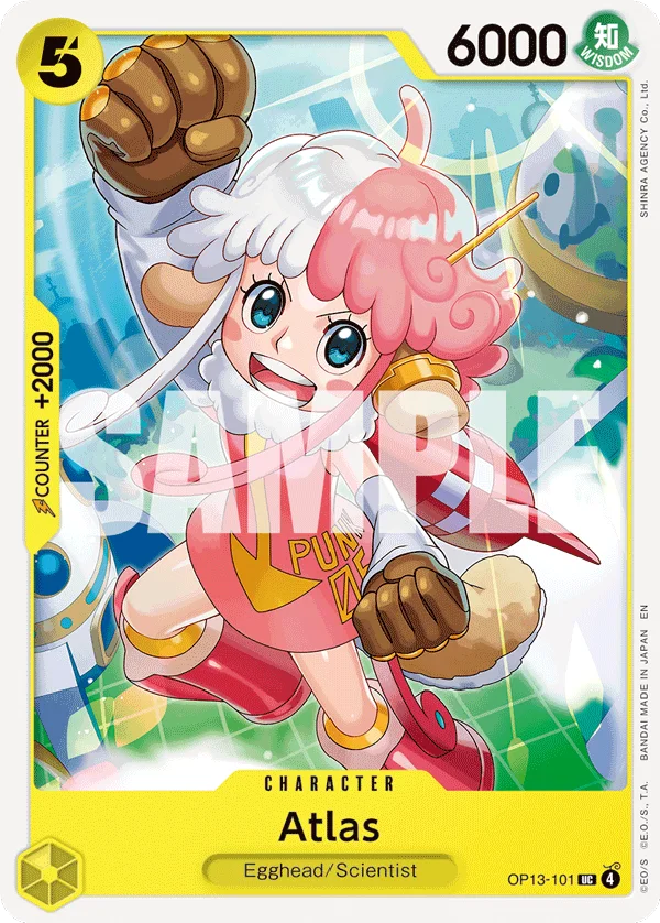 Atlas OP13-101 – One Piece Card Game Character