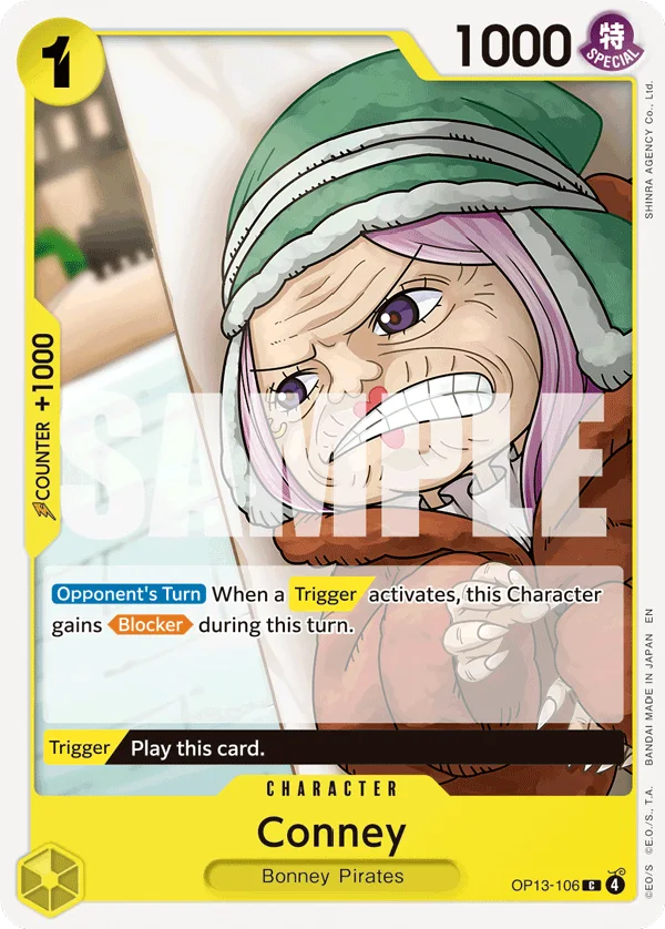 Conney OP13-106 – One Piece Card Game Character