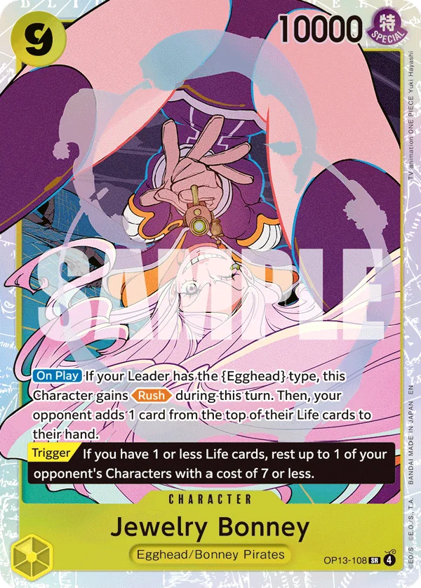 Jewelry Bonney OP13-108 – One Piece Card Game Character