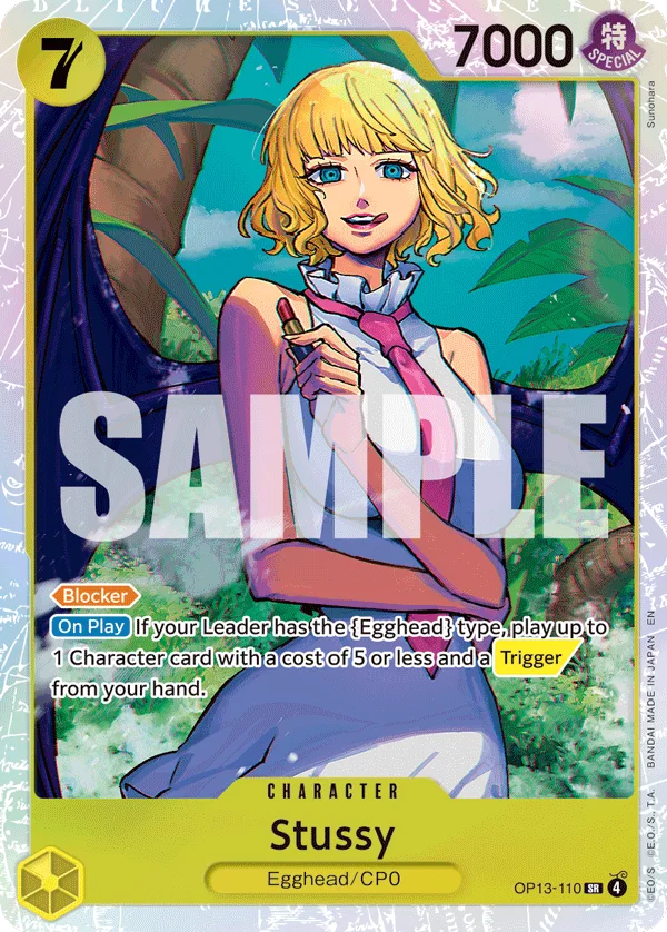 Stussy OP13-110 – One Piece Card Game Character