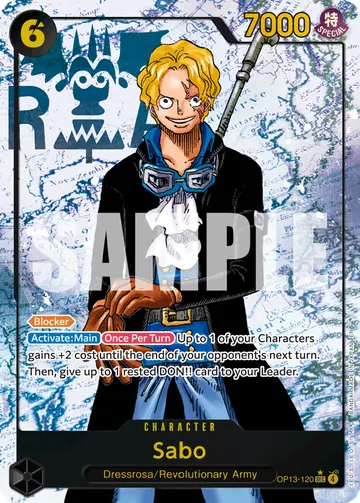 Sabo OP13-120 (Alternate art)