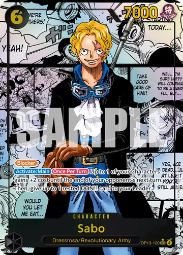Sabo OP13-120 (Alternate art)