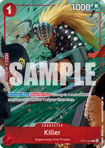 Killer OP14-005 (Alternate art)