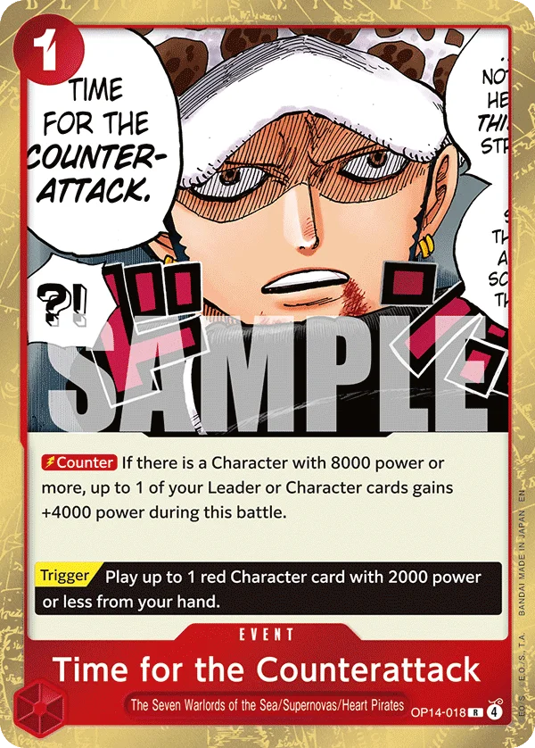 Time for the Counterattack OP14-018 – One Piece Card Game Event