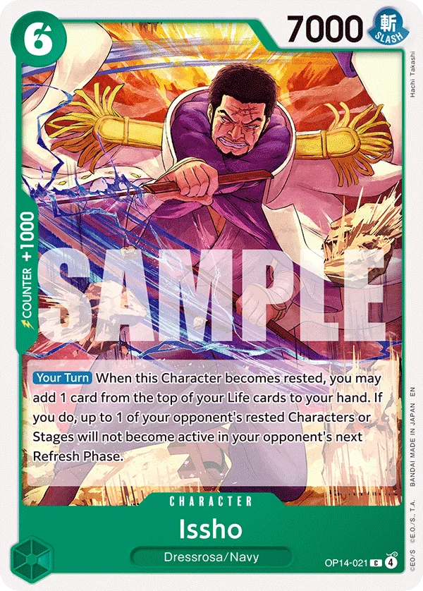 Issho OP14-021 – One Piece Card Game Character