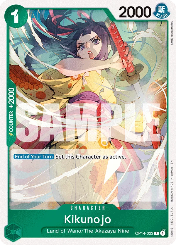 Kikunojo OP14-023 – One Piece Card Game Character