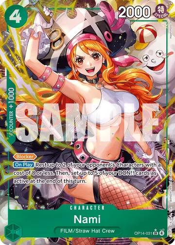 Nami OP14-031 (Alternate art)