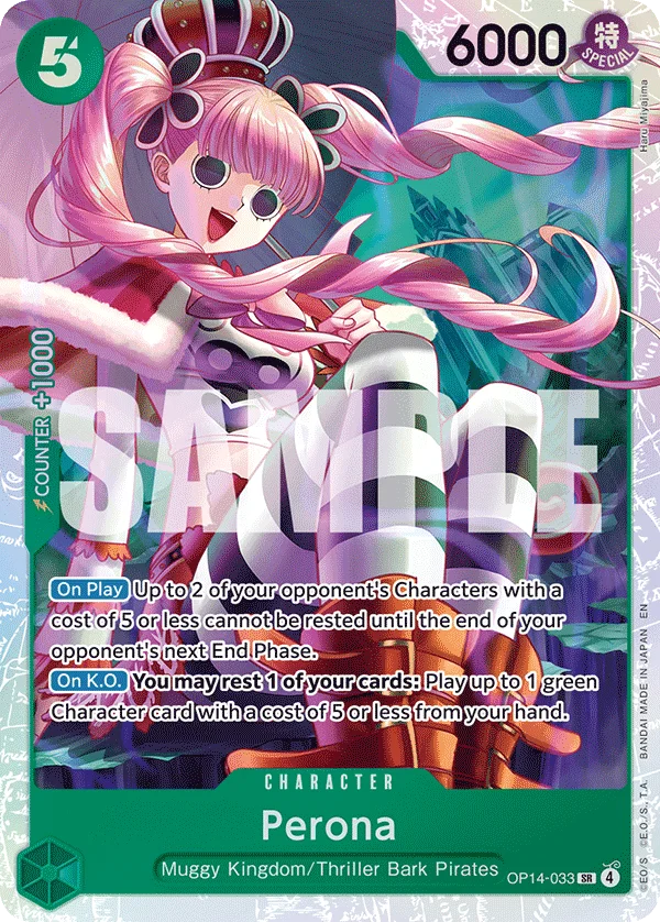 Perona OP14-033 – One Piece Card Game Character