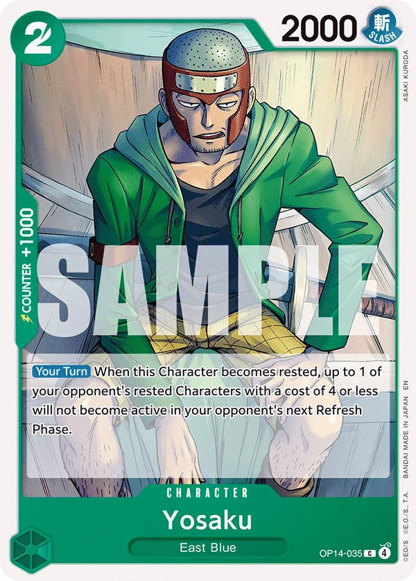 Yosaku OP14-035 – One Piece Card Game Character