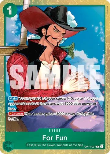 For Fun OP14-037 (Alternate art)
