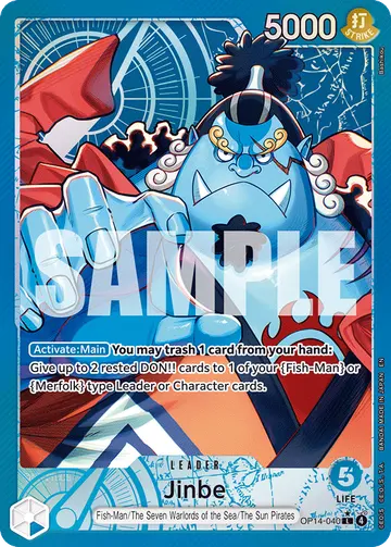 Jinbe OP14-040 (Alternate art)
