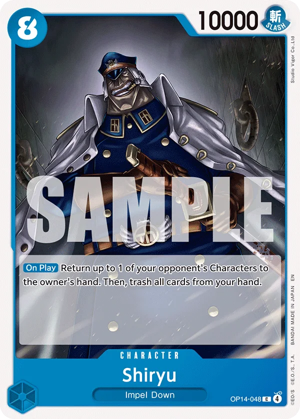 Shiryu OP14-048 – One Piece Card Game Character