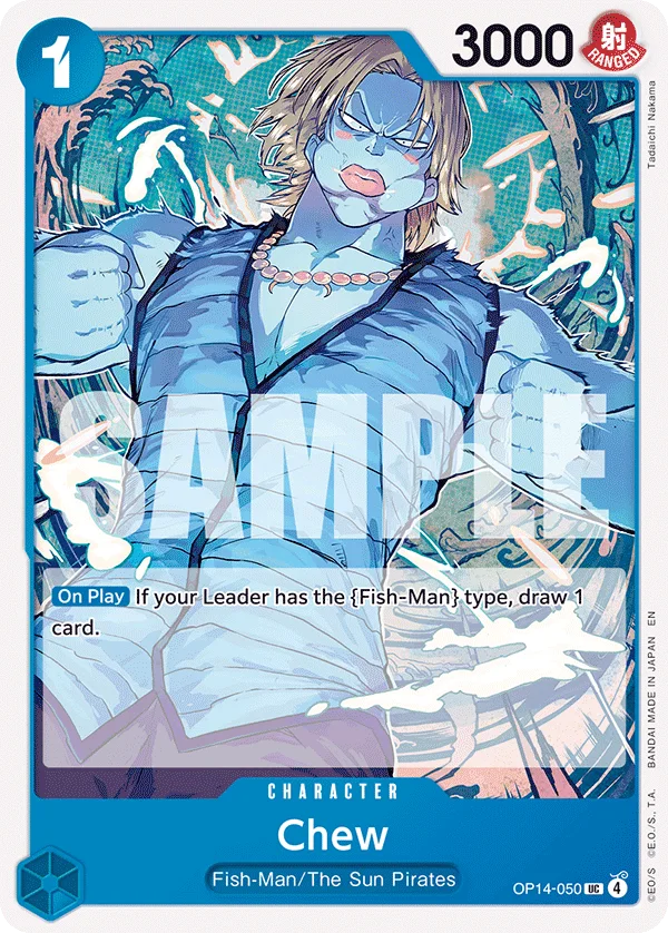 Chew OP14-050 – One Piece Card Game Character
