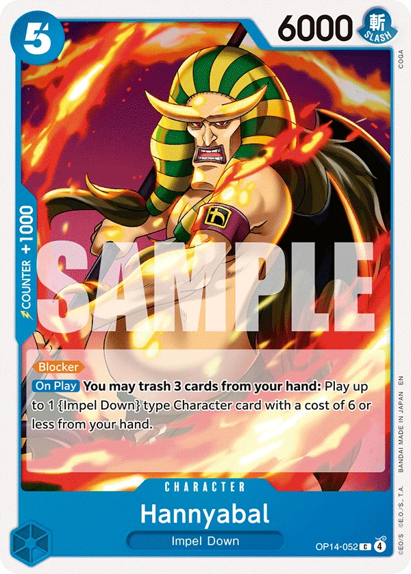 Hannyabal OP14-052 – One Piece Card Game Character