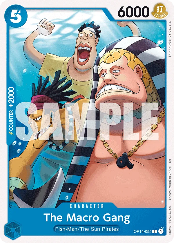 The Macro Gang OP14-055 – One Piece Card Game Character