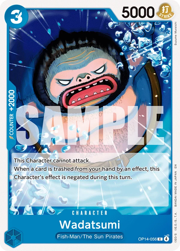 Wadatsumi OP14-056 – One Piece Card Game Character