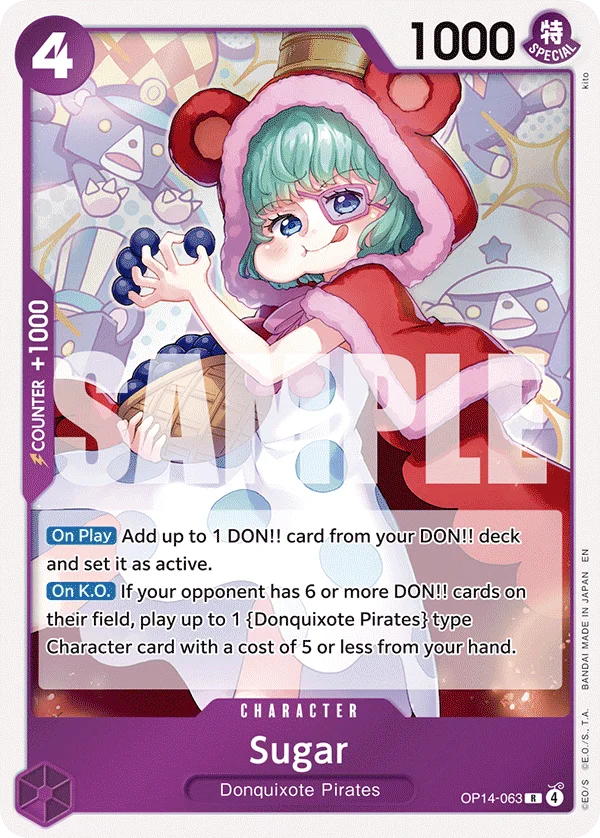 Sugar OP14-063 – One Piece Card Game Character