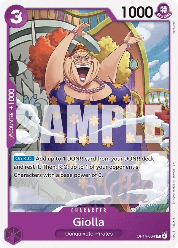 Giolla OP14-064 – One Piece Card Game Character