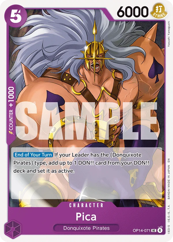 Pica OP14-071 – One Piece Card Game Character