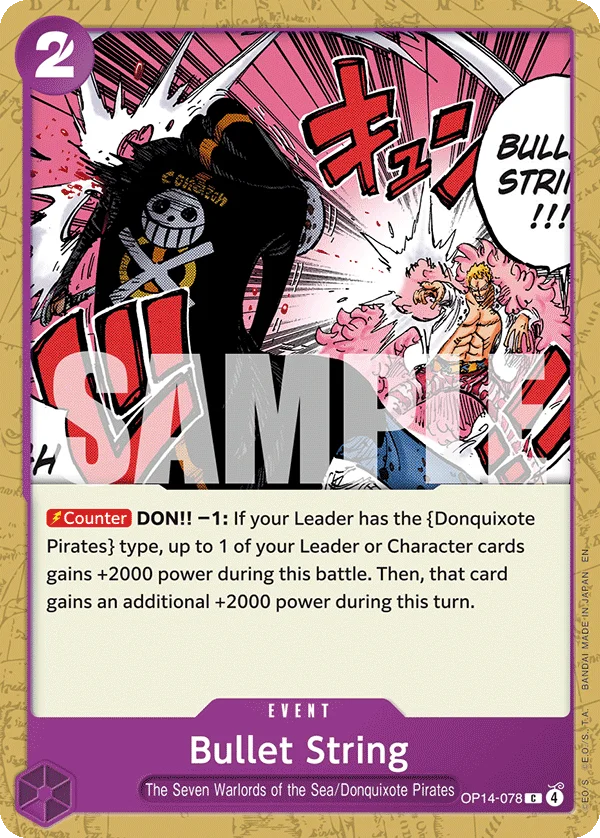 Bullet String OP14-078 – One Piece Card Game Event