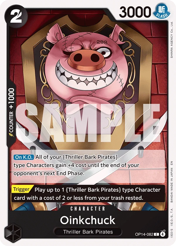 Oinkchuck OP14-082 – One Piece Card Game Character