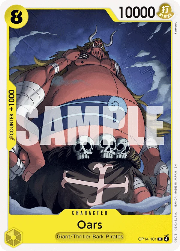 Oars OP14-101 – One Piece Card Game Character