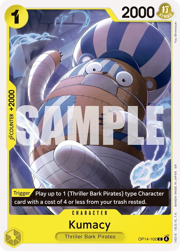 Kumacy OP14-102 – One Piece Card Game Character