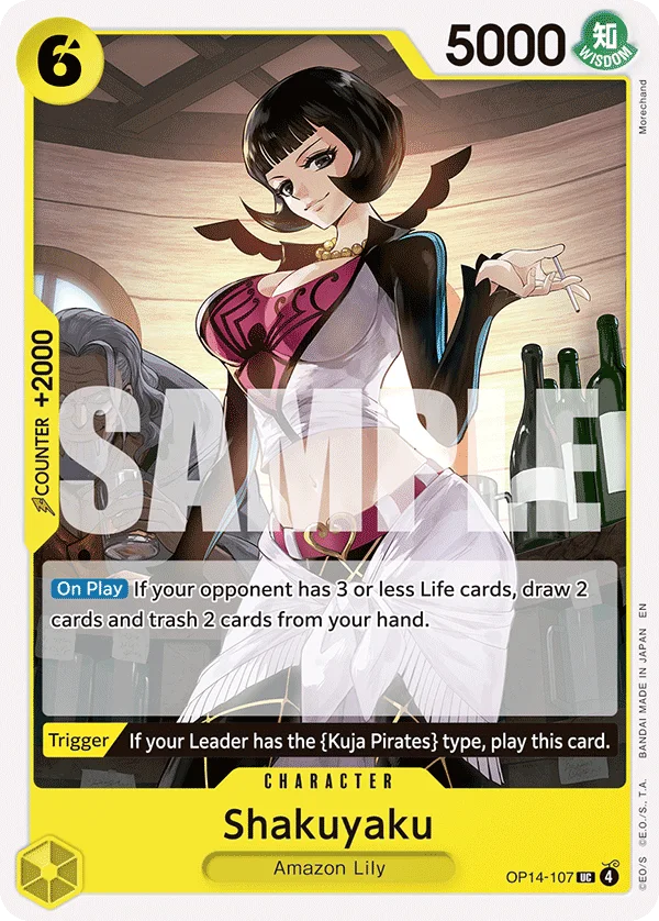 Shakuyaku OP14-107 – One Piece Card Game Character