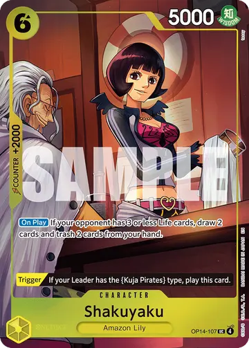 Shakuyaku OP14-107 (Alternate art)