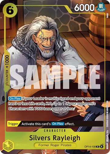 Silvers Rayleigh OP14-108 (Alternate art)