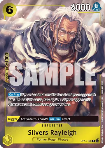 Silvers Rayleigh OP14-108 (Alternate art)