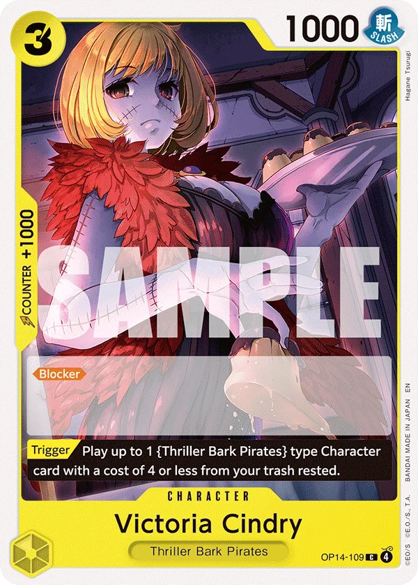 Victoria Cindry OP14-109 – One Piece Card Game Character