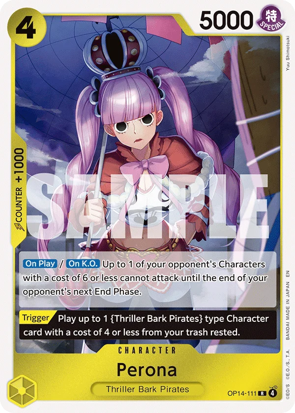 Perona OP14-111 – One Piece Card Game Character