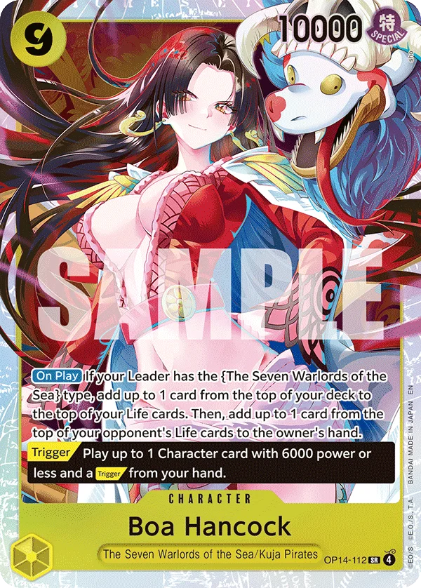 Boa Hancock OP14-112 – One Piece Card Game Character